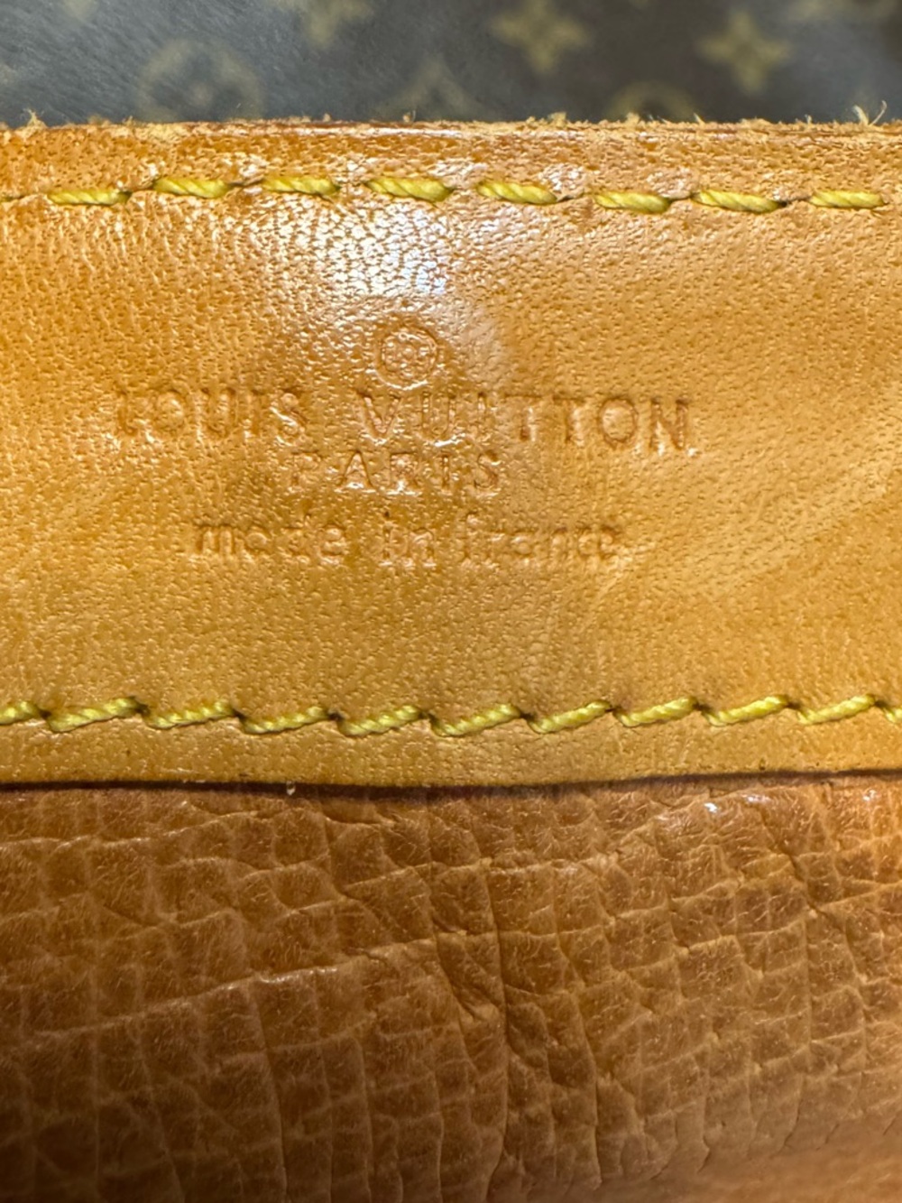Louis Vuitton Monogram Clutch Vintage LV Pochette Bag No Strap - Picture 8 of 10